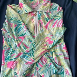 Lily Pulitzer zip up light jacket